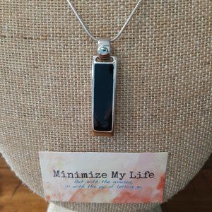 Lia Sophia VICE VERSA reversible necklace